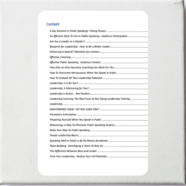 Top 30 Expert Tips For Effective Leadership (PLR-version) - Image 2
