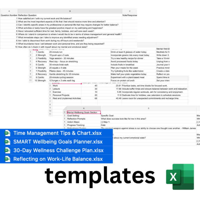 Workplace Wellbeing Toolkit: eBook, Audio, Workbook, & Excel Templates - With MRR/PLR - Image 6