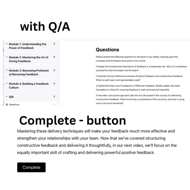 The Feedback Advantage Course: A New Leader’s Guide to Growth & Performance - Image 3