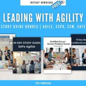 Free Agile & Scrum Study Guides (Instant Download)